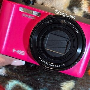 Casio Exilim HS Vibrant Pink Camera